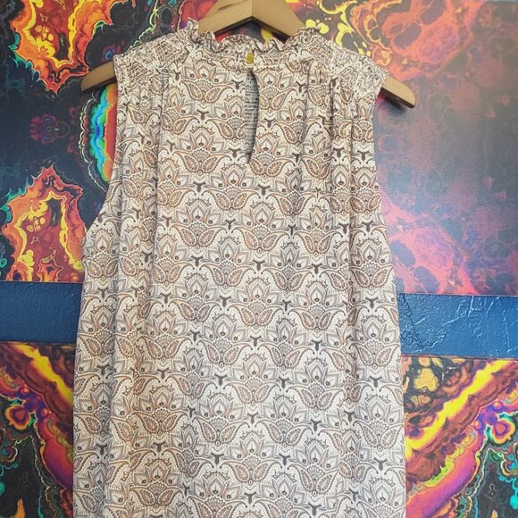 Melloday ~ Size XL ~ Smocked ~ Sleeveless Top ~ NWOT - Picture 3 of 9